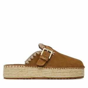 Espadrilles Mou Jute clog plain MU.SW641000A Barna kép