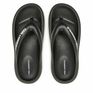 Flip-flops KARL LAGERFELD Skoona II KL85025 Fekete kép