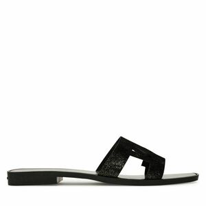 Papucs KARL LAGERFELD Skoot II KL80402 Fekete kép