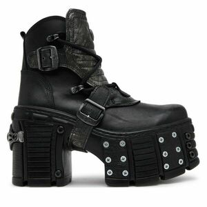 Bokacsizma NEW ROCK M-TM004-C3 Fekete kép