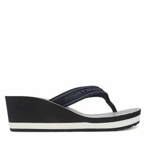 Flip-flops Tommy Hilfiger Th Stripes Wedge Beach Sandal FW0FW08521 Kék kép