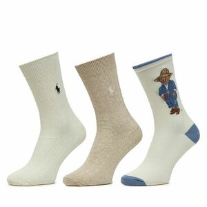 3 pár női bokazokni Polo Ralph Lauren 455972026001 Színes kép