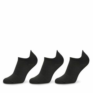 3 pár unisex bokazokni Under Armour UA ArmourDry® Run 1386237 Fekete kép
