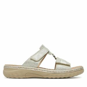 Papucs Rieker 60481-40 Ezüst kép