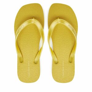 Flip-flops Calvin Klein Jeans Thong+ Tpu Metallic YW0YW01720 Sárga kép