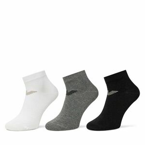 3 pár férfi bokazokni Emporio Armani EM000550 AF12271 MC059 Színes kép