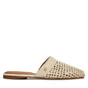Papucs Tommy Hilfiger Crochet Mule FW0FW08413 Ekru kép