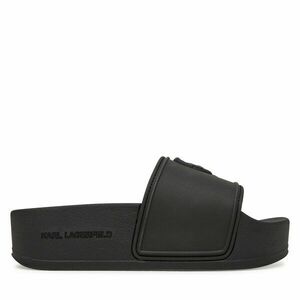 Papucs KARL LAGERFELD Kondo Maxi KL80819M Fekete kép
