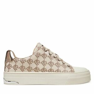 Tornacipő DKNY York Lace UP Sneak K2533982 Bézs kép