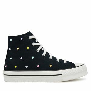 Tornacipő Converse Chuck Taylor All Star Lift Polka Dots Platform A12608C Fekete kép