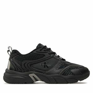 Sportcipők Calvin Klein Jeans Retro Tennis Low Mix Ml Met YM0YM00931 Fekete kép