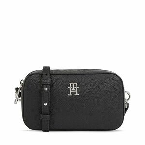Táska Tommy Hilfiger Th Emblem Camera Bag AW0AW15179 Fekete kép