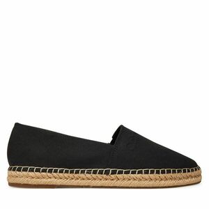 Espadrilles Calvin Klein Espadrille Cv Logo HM0HM01808 Fekete kép