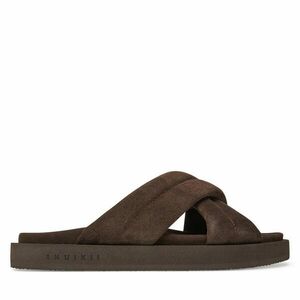 Papucs Inuikii Suede Crossed 50102-500 Barna kép