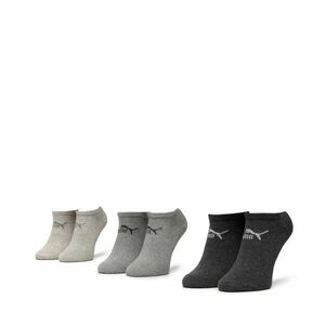 3 pár női bokazokni Puma 90793205 r.35/38 Szürke kép