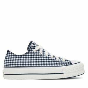 Tornacipő Converse Chuck Taylor All Star Lift Platform Gingham A13664C Sötétkék kép