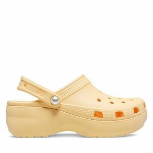 Papucs Crocs Classic Platform Pearl Clog 211231 Arany kép