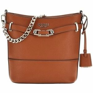 Válltáskák Guess SILVYE BUCKET COGNAC Marron kép