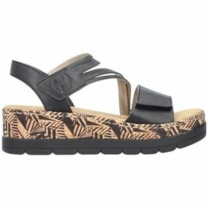 Szandálok / Saruk Rieker V3964 02-noir Noir kép