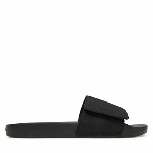 Papucs Calvin Klein Adj Pool Slide Canvas Logo HM0HM01749 Fekete kép