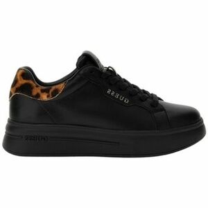 Oxford cipők Guess WINNIE BLACK LEOPARD Noir kép