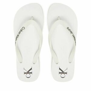 Flip-flops Calvin Klein Jeans Beach Sandal Transparent Tpu YW0YW01829 Fehér kép