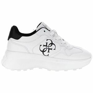 Oxford cipők Guess LUCKEI WHITE Blanc kép