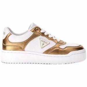 Oxford cipők Guess MIRAM6 WHITE/BROWN Or kép