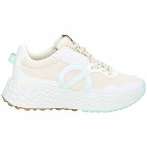 Oxford cipők No Name CARTER JOGGER SUEDE PURPLE-YELLOW/DOVE Blanc kép