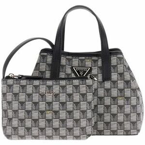 Táskák Guess VIKKY II LARGE TOTE BLACK LOGO Noir kép