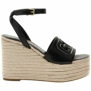 Szandálok / Saruk Guess TANVEE BLACK/GOLD Noir kép