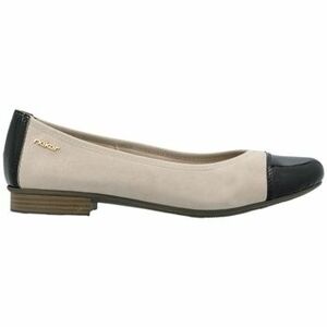Balerina cipők / babák Rieker 51998 60-beige combiné Beige kép