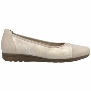 Balerina cipők / babák Rieker L9353 62-beige Beige kép