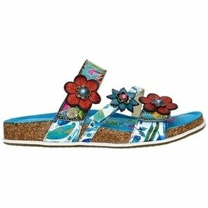 Papucsok Laura Vita BRCYANO 16 Turquoise Bleu kép
