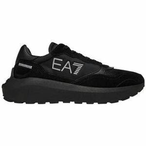 Oxford cipők Emporio Armani EA7 X8X186 XK401 D190-TRIPLE BLACK/SILVER Noir kép