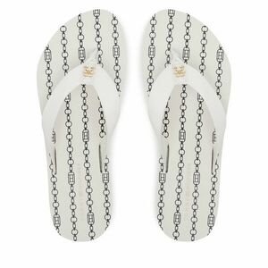 Flip-flops Tommy Hilfiger Th Chain Print FW0FW08514 Fehér kép