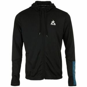 Melegítő együttesek Le Coq Sportif ESS SPORT FZ HOODY NÂ°1 M BLACK 2422300-black Noir kép