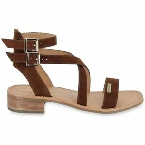 Szandálok / Saruk Les Tropéziennes par M Belarbi HOCEAN SUEDE C330965-CARAMEL Marron kép