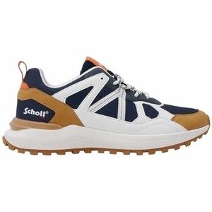 Oxford cipők Schott HECK M 003-NAVY/WHITE/TAN Bleu kép