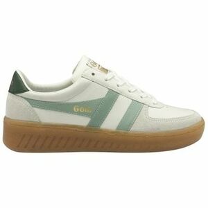 Oxford cipők Gola GRANDSLAM XE-WHITE/SURF/EVERGREEN/G Blanc kép