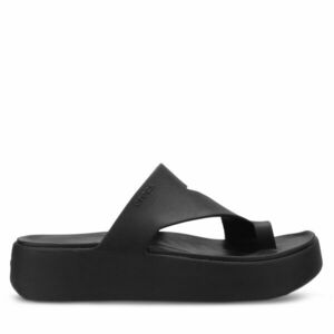 Flip-flops Crocs Getaway Platform Toe Loop 210834 Fekete kép