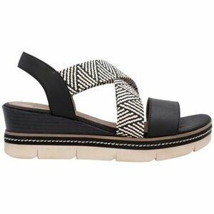 Szandálok / Saruk Remonte D2L54 03-noir combiné Noir kép