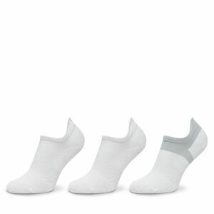 3 pár unisex bokazokni Under Armour UA ArmourDry® Run 1386237 Fehér kép