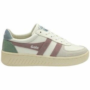 Oxford cipők Gola GRANDSLAM TRIDENT KA- WHT/PASTEL PNK/ICEBER CLA415 kép