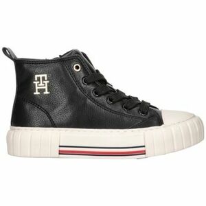 Oxford cipők Tommy Hilfiger HIGH TOP LACE-UP 1351999-BLACK T3A9-33544 kép