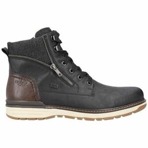 Csizmák Rieker 39440 00-schwarz/toffee/schwarz 39440 kép