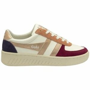Oxford cipők Gola GRANDSLAM QUADRANT XK- O.WHT/CERISE/R.GOLD/P CLB207 kép