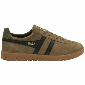 Oxford cipők Gola HURRICANE BW- TOBACCO/BLACK/KHAKI/ CMB046 kép