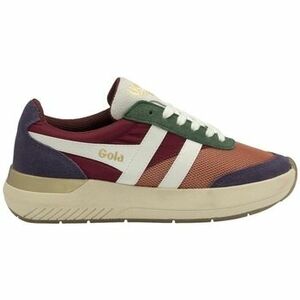 Oxford cipők Gola RAVEN UK- TERRACOTTA/CERISE/PLU CLB516 kép