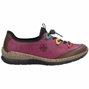 Oxford cipők Rieker N3271 30-brown/violett/flamme/h N3271 kép